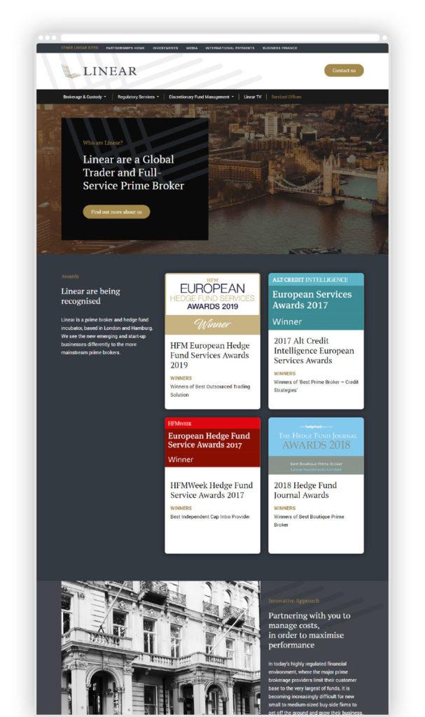 A complete online refresher for Linear Investment Group We are Northwest